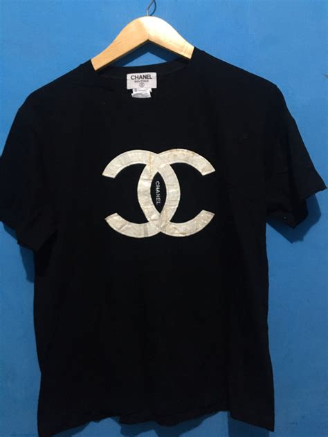 mens chanel tshirt|chanel tee shirts vintage.